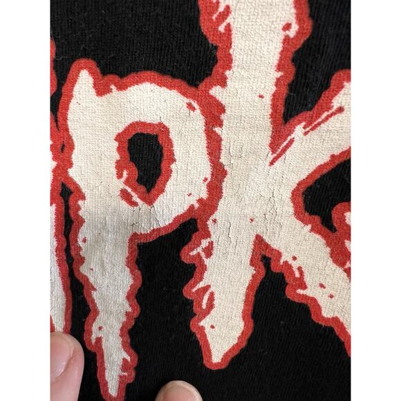 Lot Of 3 Band Tees T-shirts Large Ghost Slipknot Metal Music Punk Goth Black - Picture 5 of 16